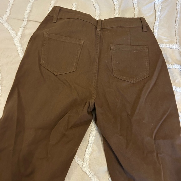 SHEIN Brown Flare Women's Jeans - Picture 5 of 6